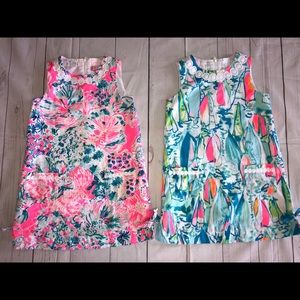 Two Lilly Shift dresses size 6